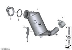 Катализатор рядом с двигателем