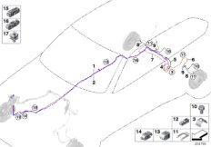 Трубопровод тормозного привода Зд
