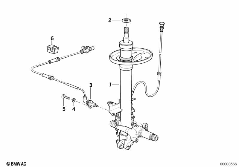 Амортизационная стойка Пд/амортизатор