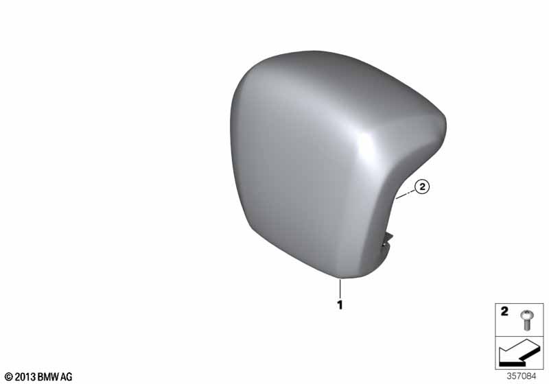 Подголовник переднего сиденья