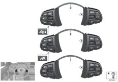 Выключатель на м/ф рулевом колесе Sport