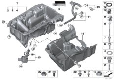 Масляный картер/маслоизмерит.приспособл.
