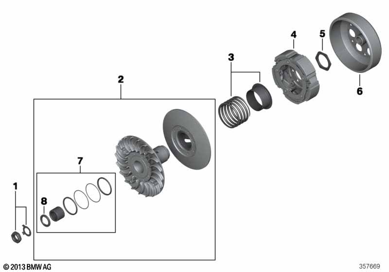 Отбор мощности CVT