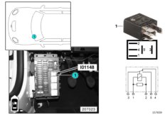 Реле блокировки рычага селектора I01148