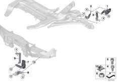 Датчик регулировки угла наклона фар