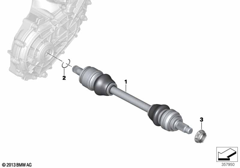 Электропривод, выходной вал