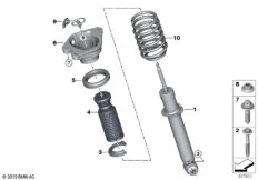 Амортизационная стойка Зд/VDC/ЭБУ