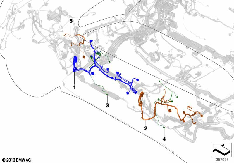 Жгуты проводов двери
