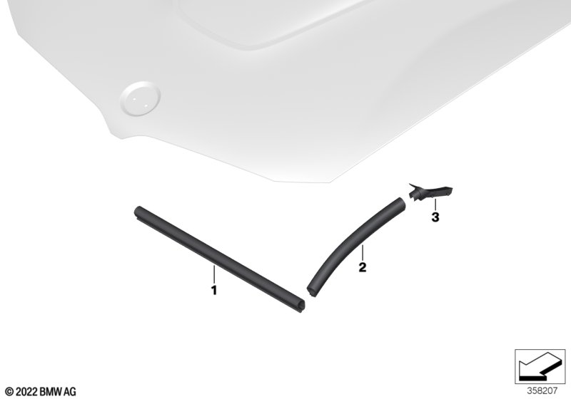 Уплотнители капота