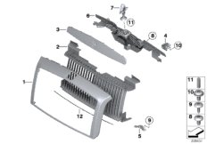 Решетка радиатора / фигура на капоте