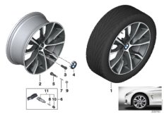 Л/с диск BMW турбинный дизайн 402 - 19''
