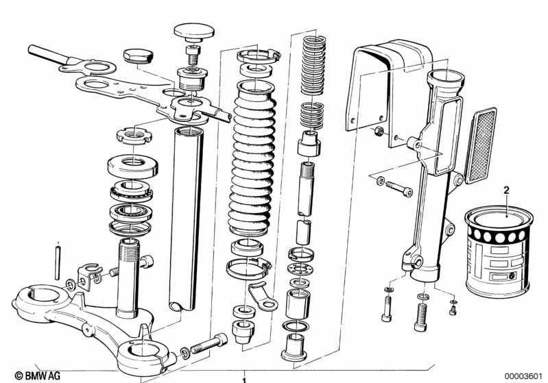 Телескопическая вилка