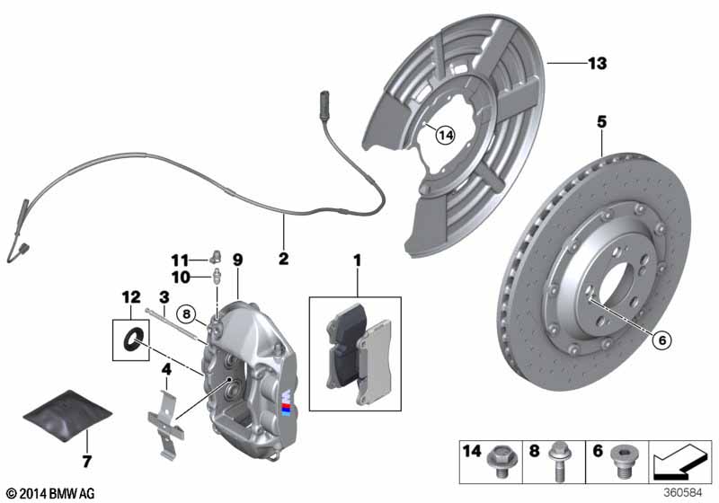 Тормозной механизм заднего колеса