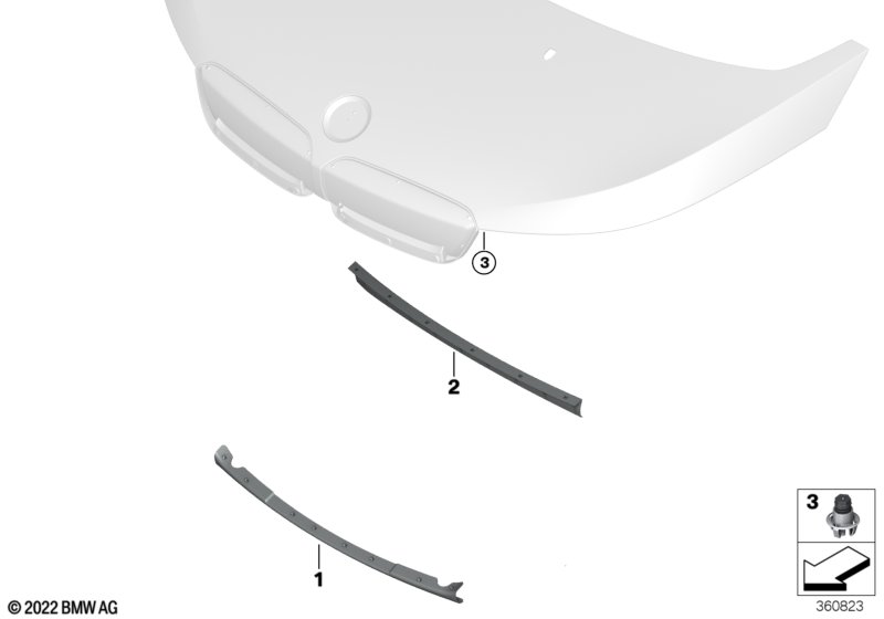 Уплотнители капота