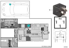 Реле контакта 30G I01068