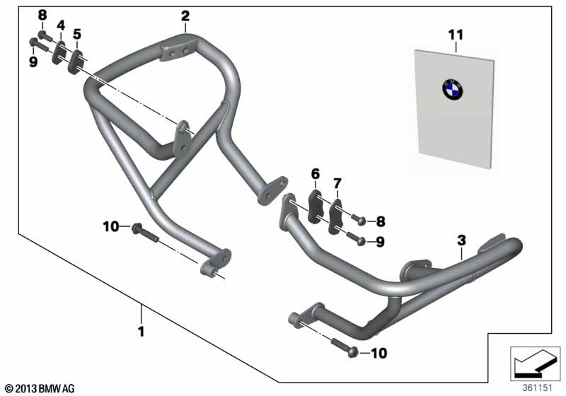 дуга защиты двигателя