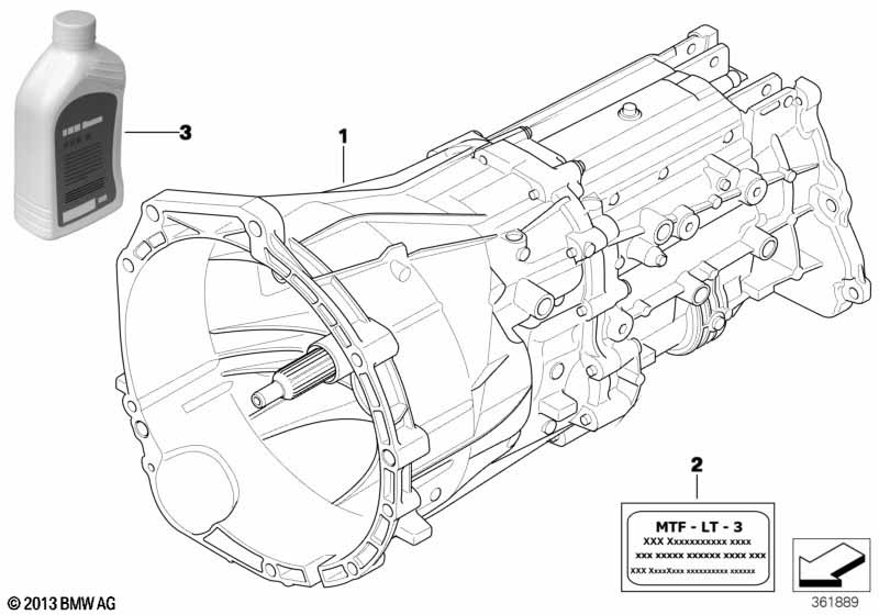 МКПП GS6X53DZ - привод на все колеса