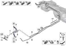 Топливопровод/топливный фильтр