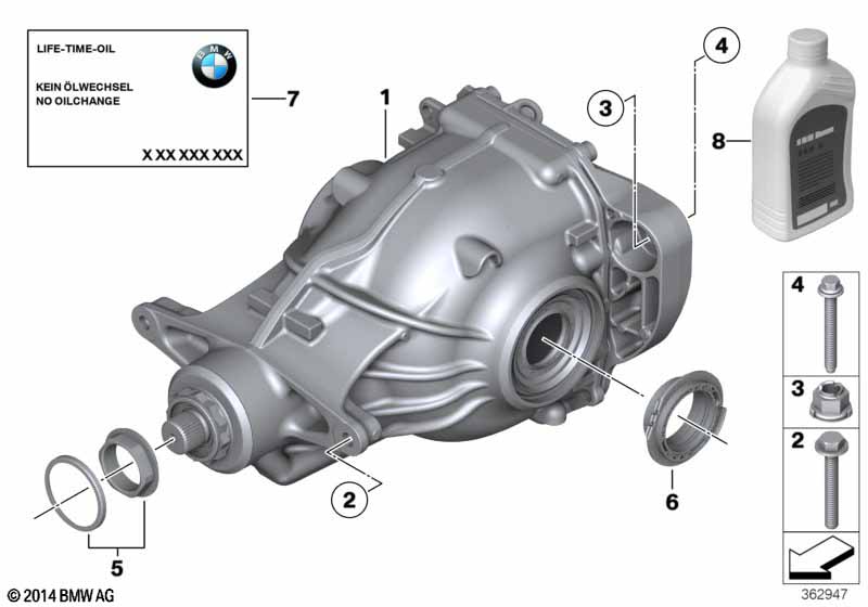 Стор.вх./вых.ред.з.моста/полноприводн.