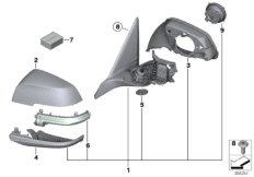 наружное зеркало заднего вида