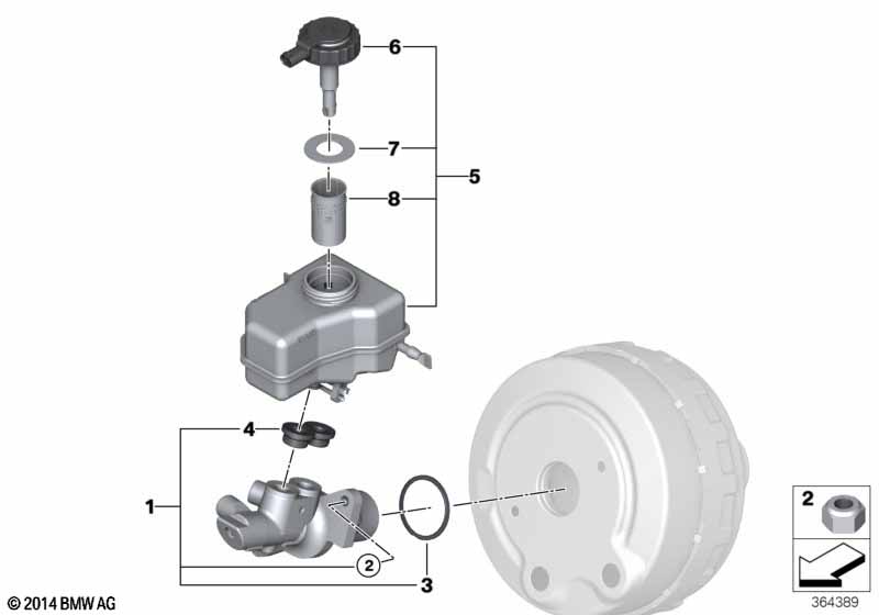 Главный тормозной цилиндр