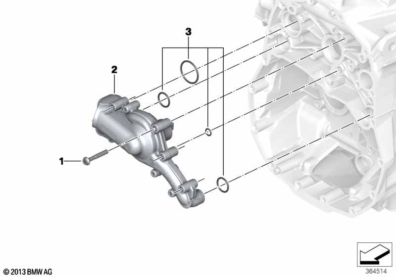 Насос охлаждающей жидкости