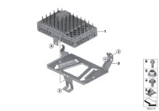 Усилитель системы HiFi/ кронштейн