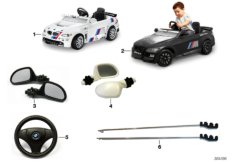 Зап.части BMW - M3 Motorsport педальн.