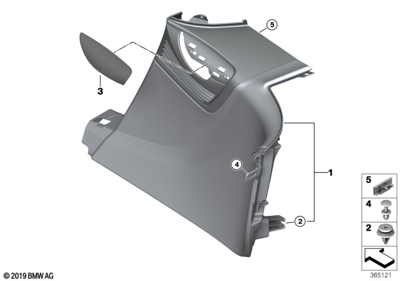 боковая обшивка задняя