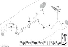 Трубопровод тормозного привода Зд