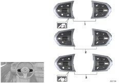 Переключатель м/ф рул.колеса M-Sport