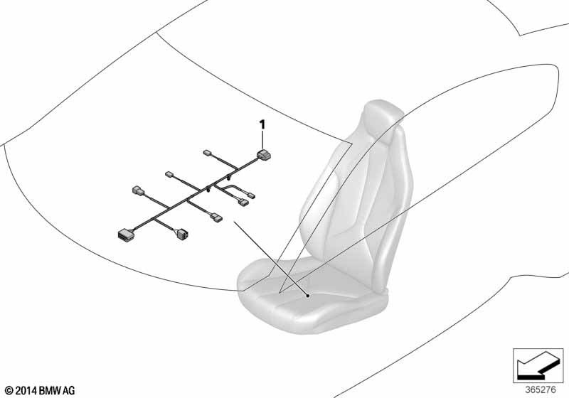 Провода cиденья