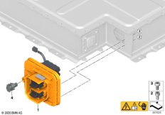 Разъем высоковольтного накопителя