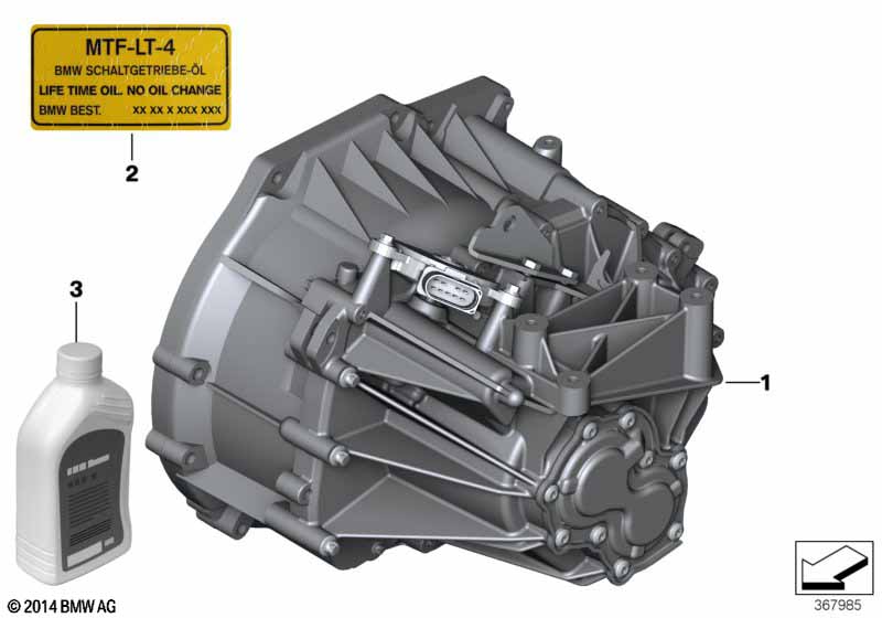 коробка передач MINI BEV