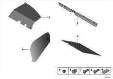 Перегородка багажного отделения