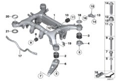 балка заднего моста