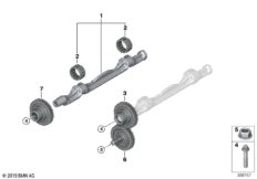 Балансир кривошипно-шатунного механизма