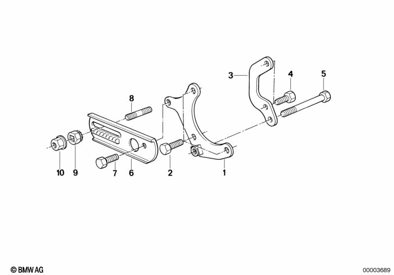 Насос гидроусилит.рул.управл./крепление