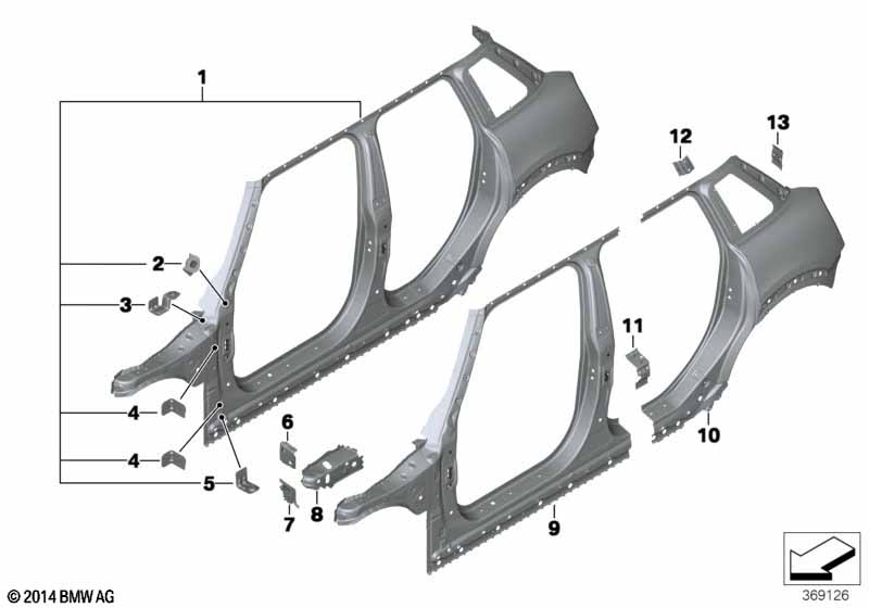 боковой каркас
