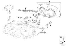 Детали фары