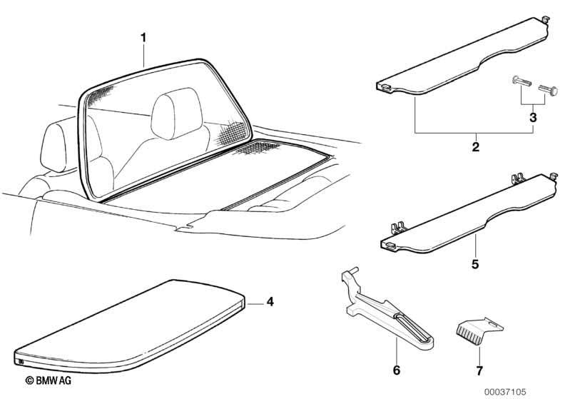 Ветрозащитный козырек