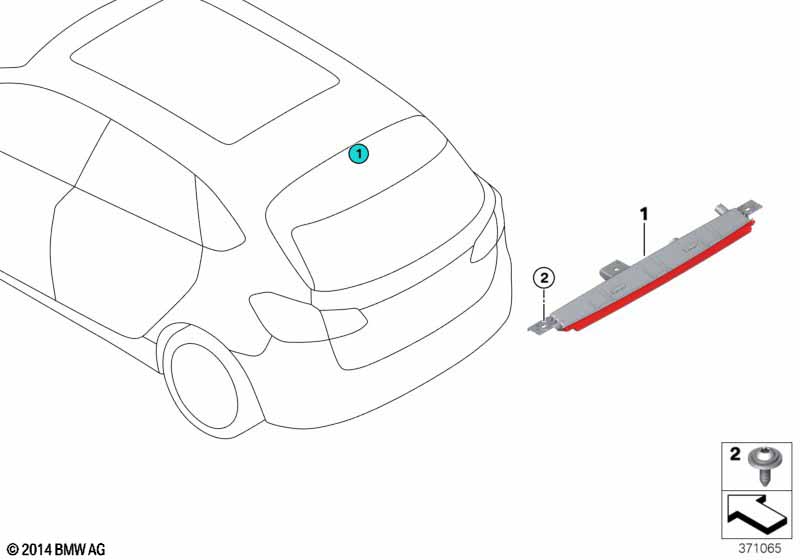 Третий фонарь стоп-сигнала