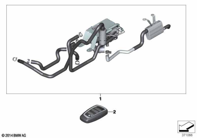 F25/F26 комплект webasto бензин