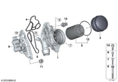 Смазочная система-масляный фильтр