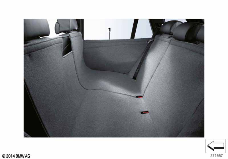 Покрывало для задних сидений