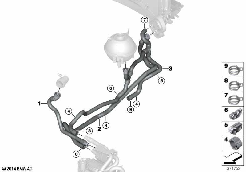 Шланги ОЖ автономной системы отопления
