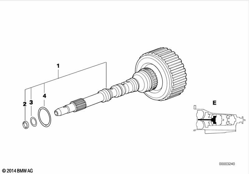 A5S310Z Приводная муфта E