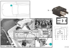 Реле клапана управления кол-вом K6342