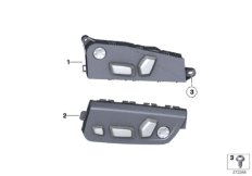 Переключатель регулировки сиденья Пд