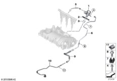 Насос высокого давления/трубопроводы